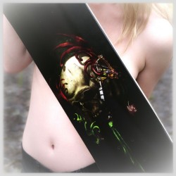 Skateboard Collaboratif Imprimé "SKULL TATTOO"