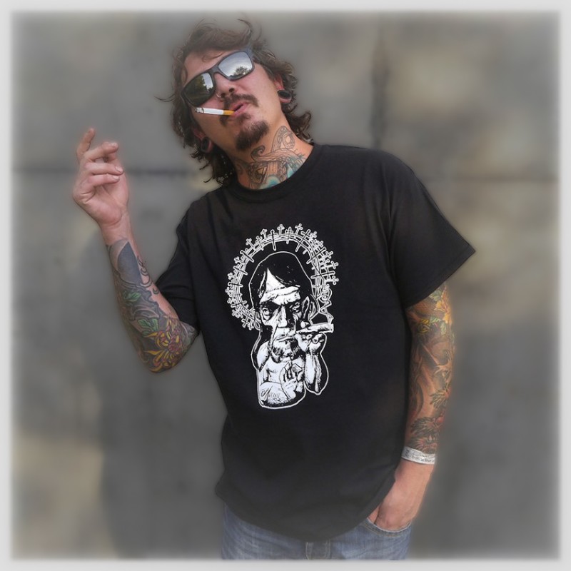 T-shirt Collaboratif Imprimé "CHRIST" - Homme