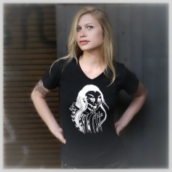 T-shirt Collaboratif Imprimé "GAISHOOD" - Femme