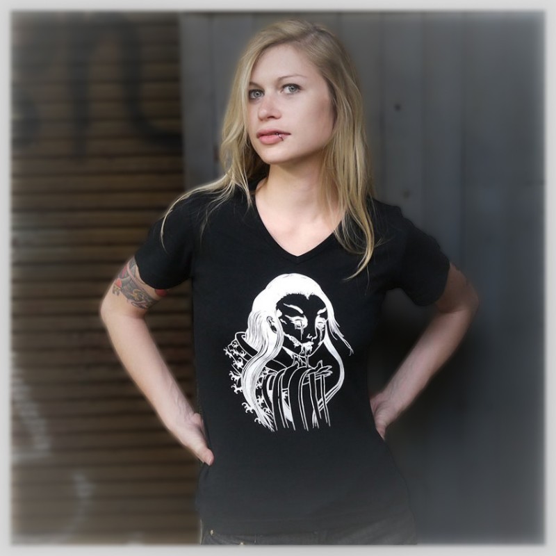 T-shirt Collaboratif Imprimé "GAISHOOD" - Femme