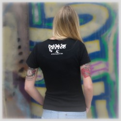 T-shirt Collaboratif Imprimé "MADONNE" - Femme
