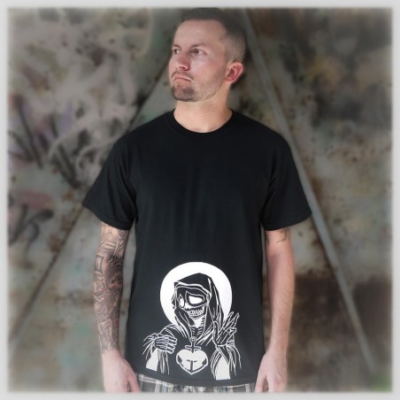 T-shirt Collaboratif Imprimé "MADONNE" - Homme