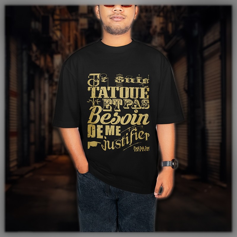 T-shirt Imprimé "MESSAGE" - Homme