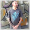 T-shirt Collaboratif Imprimé "SKULLTOO" - Homme