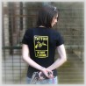 T-shirt Imprimé "Tattoo Is Not A Crime" V1 - Femme