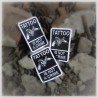 Patch Imprimé "Tattoo Is Not A Crime" V2