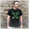 T-shirt Imprimé Bras Zomby Rock'n roll - Homme