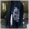 Veste Capuche Large Imprimé "HIBOUX" - Femme