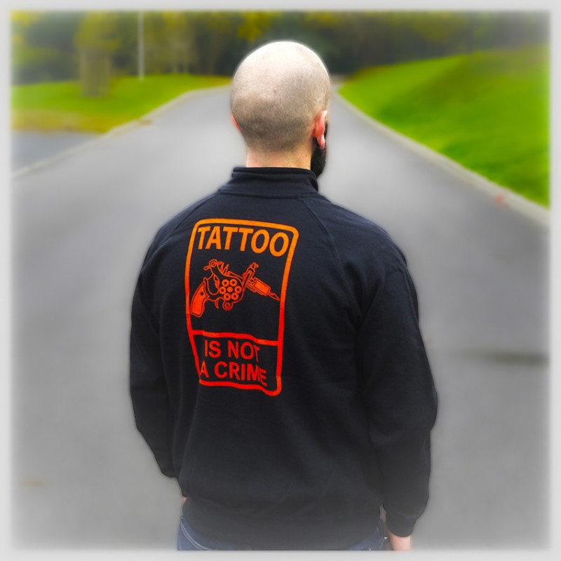 Veste Imprimé "Tattoo Is Not A Crime" V3 - Homme